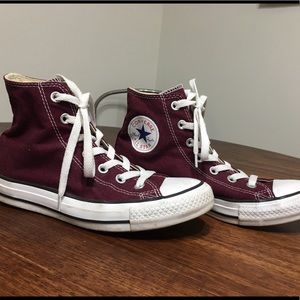 Garnet High Top Converses